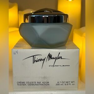 ON HOLD FOR LIZ rare and discontinued - Thierry Mugler  creme celeste body creme